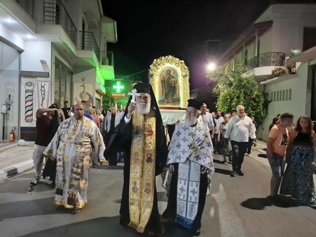 Η Αμαρύνθος τίμησε τον Πολιούχο της τον Τίμιο Πρόδρομο και Βαπτιστή Ιωάννη