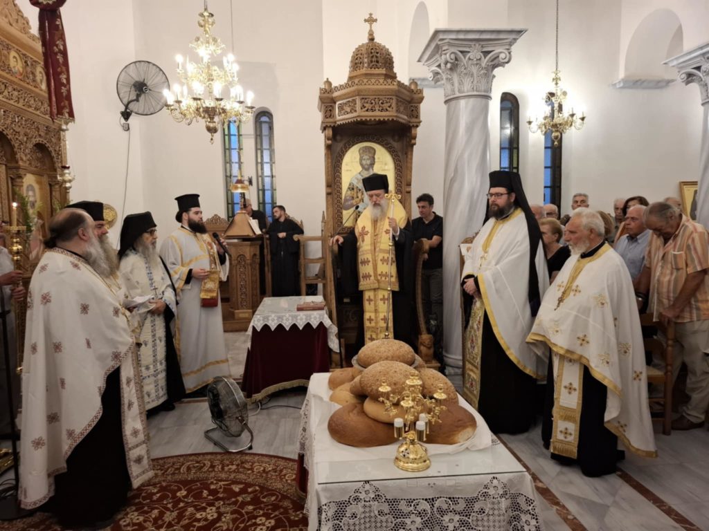 Τα Νέα Παλάτια Ωρωπού τίμησαν τον Άγιο Τιμόθεο Επίσκοπο Προικοννήσου