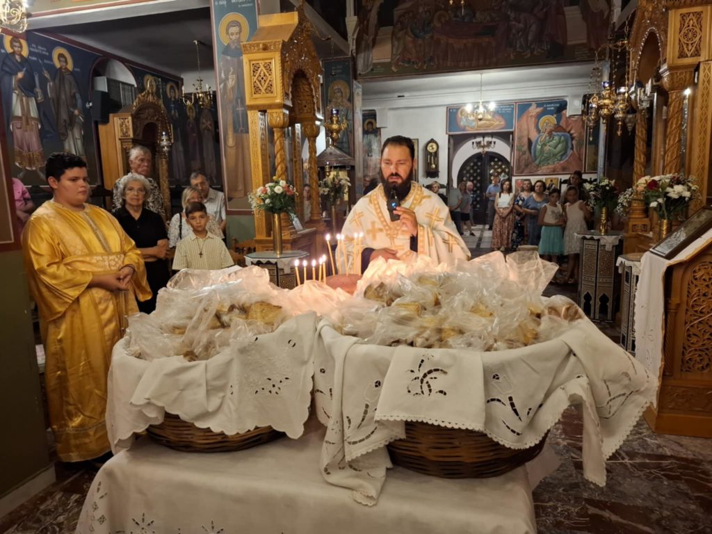 Προεόρτιος Θεομητορική Αγρυπνία στον Ιερό Ναό Αγίου Νικολάου Ερέτριας