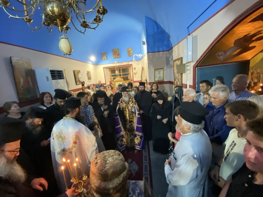 Πρώτη Παράκληση στην Παναγιά Κάστρου Λέρου