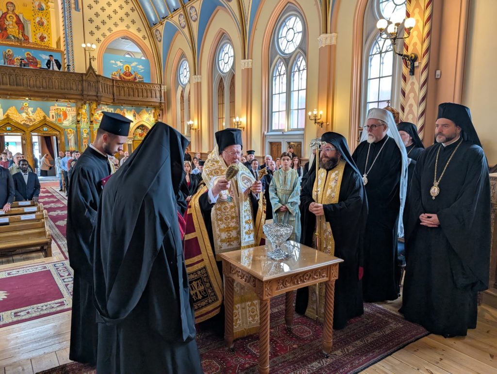 Θυρανοίξια Καθεδρικού Ναού Στοκχόλμης από τον Οικουμενικό Πατριάρχη Βαρθολομαίο