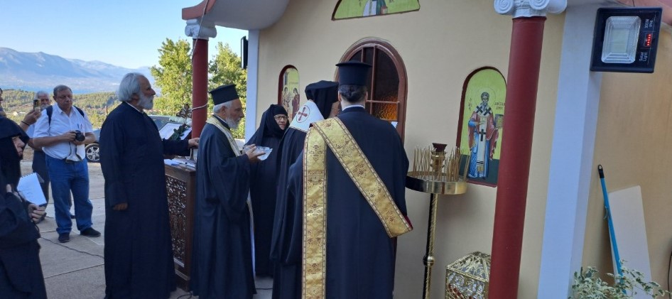 Θυρανοίξια νέου Παρεκκλησίου Ι.Μ. Εισοδίων της Θεοτόκου Μαρκοπούλου Ωρωπού