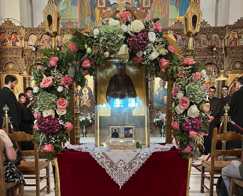 Η μνήμη του Αγίου Ιερομάρτυρος και Ισαποστόλου Κοσμά του Αιτωλού στο Μαρούσι