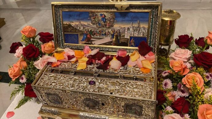 Κατάθεσις της Τιμίας Ζώνης της Υπεραγίας Θεοτόκου