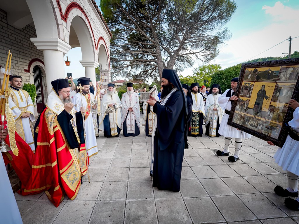 Κορυφώθηκαν οι λατρευτικές εκδηλώσεις για τον Άγιο Κοσμά τον Αιτωλό στην Ι.Μ. Αιτωλίας και Ακαρνανίας