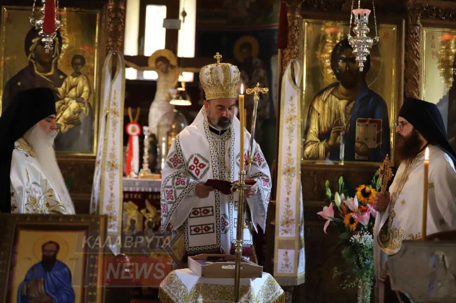 Η εορτή του Αγίου Αθανασίου Χαμακιώτη στην Ιερά Μονή Αγίας Λαύρας Καλαβρύτων