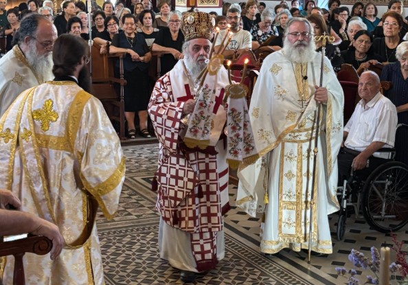 Κυριακή ΙΑ’ Ματθαίου στον Ιερό Ναό Αποστόλου Λουκά στην Αραδίππου