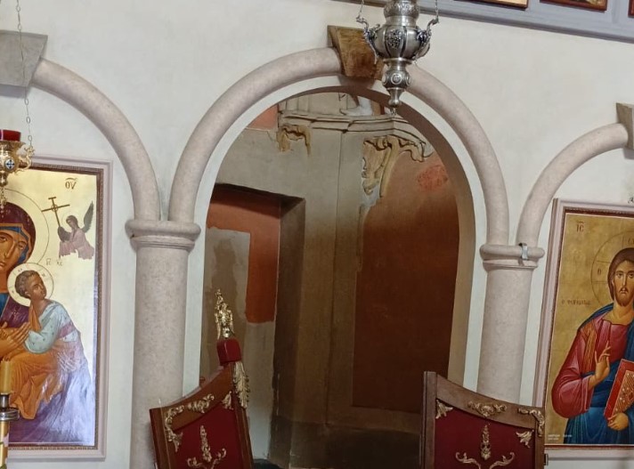 Εργασίες αποκατάστασης στον Ιερό Ναό Αγίου Αμβροσίου στην Παβία της Ιταλίας