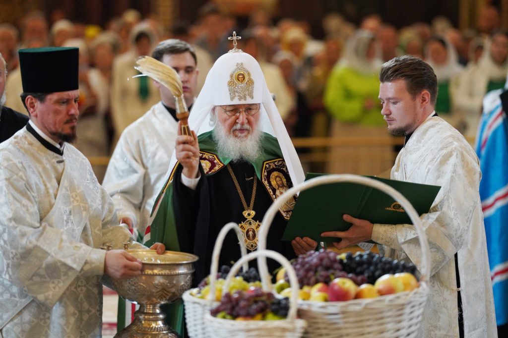 Η εορτή της Μεταμορφώσεως του Σωτήρος στη Μόσχα