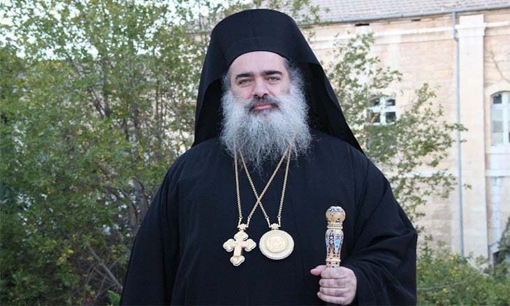 Σεβαστείας Θεοδόσιος: Παράνομο το «πάγωμα» των λογαριασμών του Πατριαρχείου Ιεροσολύμων