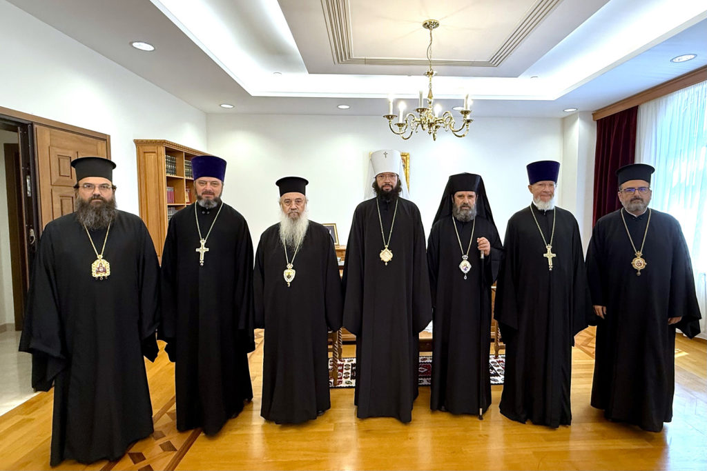 Митрополит Волоколамский Антоний встретился с Предстоятелем Албанской Православной Церкви