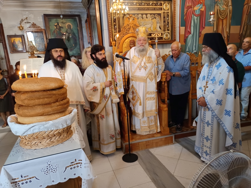 Η εορτή της Μεταμορφώσεως του Σωτήρος στην Ιερά Μονή Χριστού Δάσους Πάρου