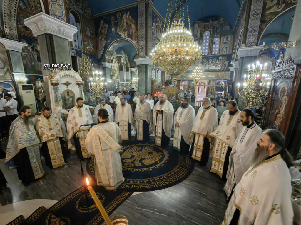 Πανηγυρίζει η Νέα Τίρυνθα στην Αργολίδα την Τιμία Ζώνη της Θεοτόκου