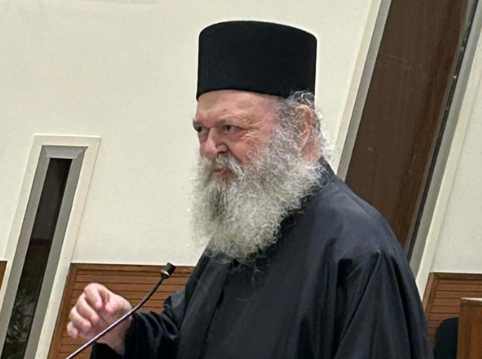 Ομιλία Γερ. Γρηγορίου Κουτλουμουσιανού κελλίου Αγίου Ιωάννου του Θεολόγου Αγίου Όρους στη Λάρκανα