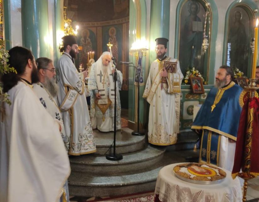 Πάνδημος εορτασμός της Θεοτόκου στον ιστορικό ναό των Γιαννιτσών