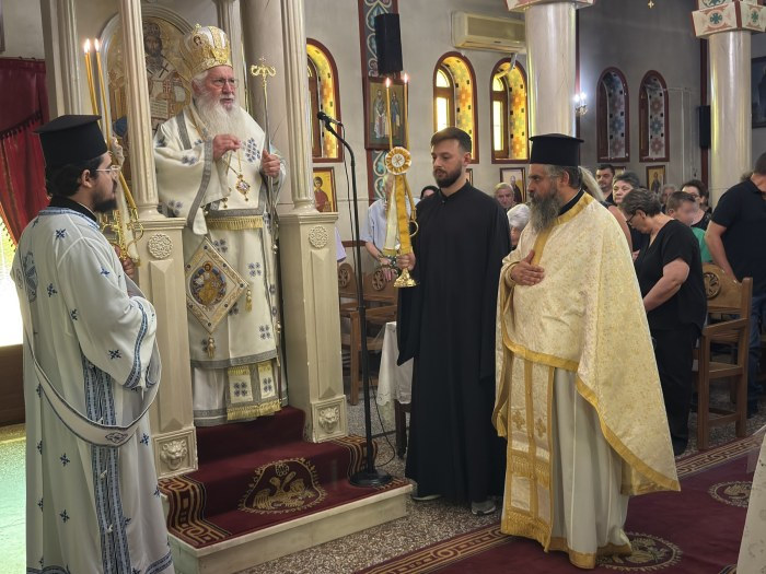 Η Κυριακή Η΄ Ματθαίου στην Ιερά Μητρόπολη Θηβών και Λεβαδείας