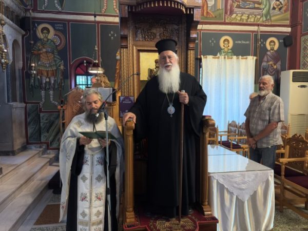 Ποιμαντικές επισκέψεις Μητροπολίτη Θηβών και Λεβαδείας κατά το τριήμερο 11-13 Αυγούστου