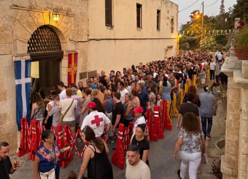 Ποτάμια ευλάβειας στις Παναγίες της Κισάμου