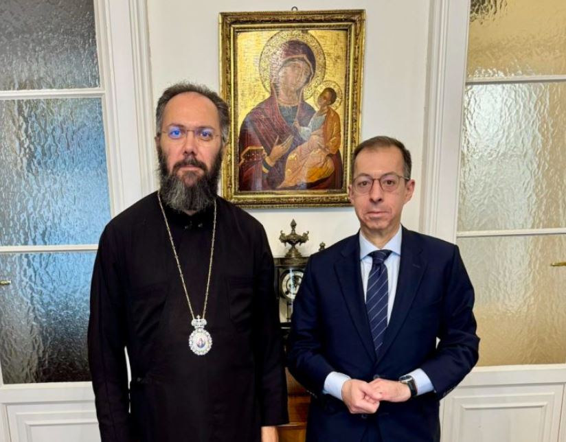 Στον Μητροπολίτη Αυστρίας ο απερχόμενος Πρέσβης της Ελλάδας στον ΟΑΣΕ