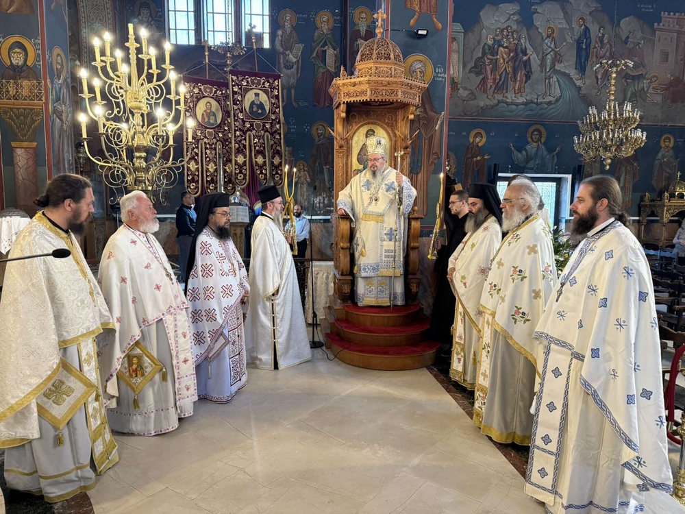 Ο Μητροπολίτης Λαρίσης τέλεσε το τεσσαρακονθήμερο μνήμοσυνο του μακαριστού π. Παναγιώτη Σαμαρά