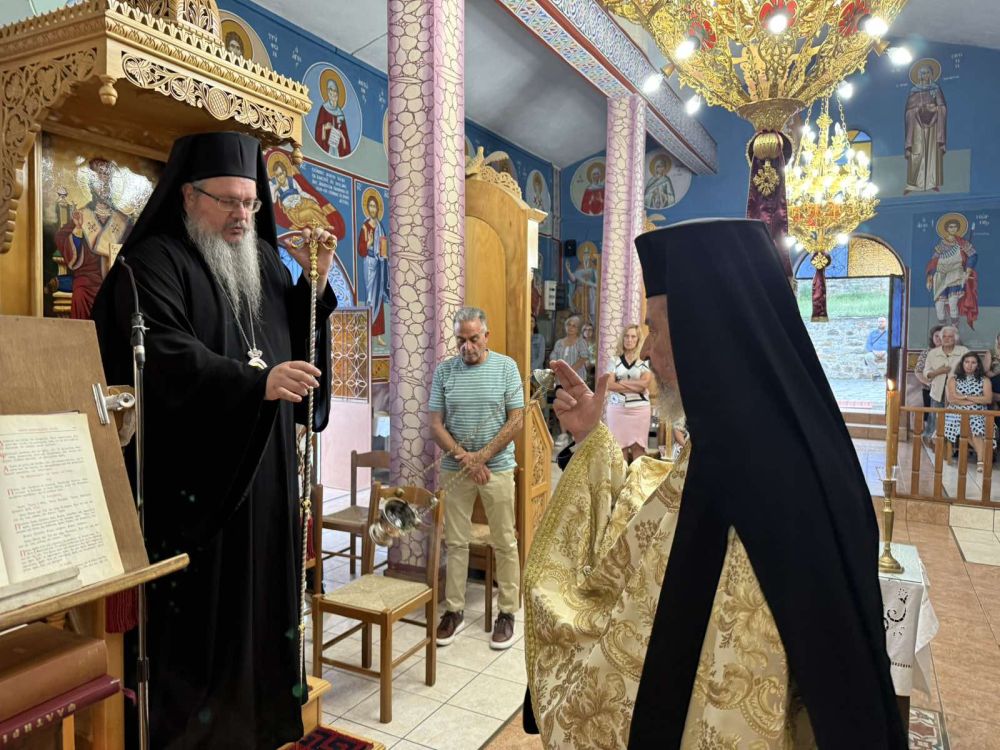 Καλλιπεύκη: Παράκληση στην Παναγία στο ορεινότερο χωριό της Μητρόπολης Λαρίσης