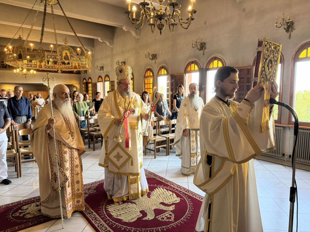 Στην Κομνήνειο Ιερά Μονή Κοιμήσεως Θεοτόκου και Αγίου Δημητρίου o Μητροπολίτης Λαρίσης