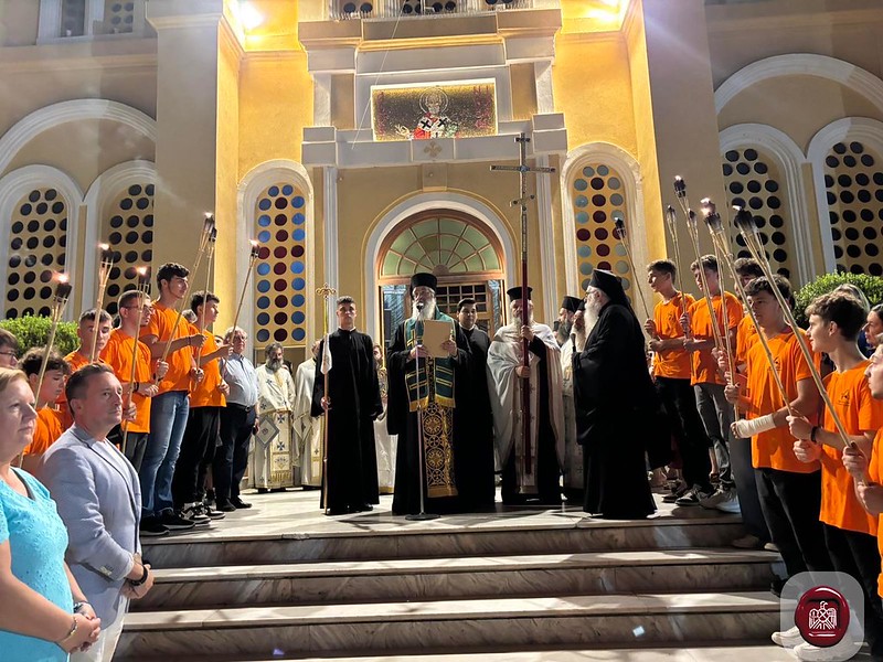 Λιτανεία του Τιμίου Σταυρού για τρίτη συνεχή χρονιά στην Μητρόπολη Αλεξανδρουπόλεως