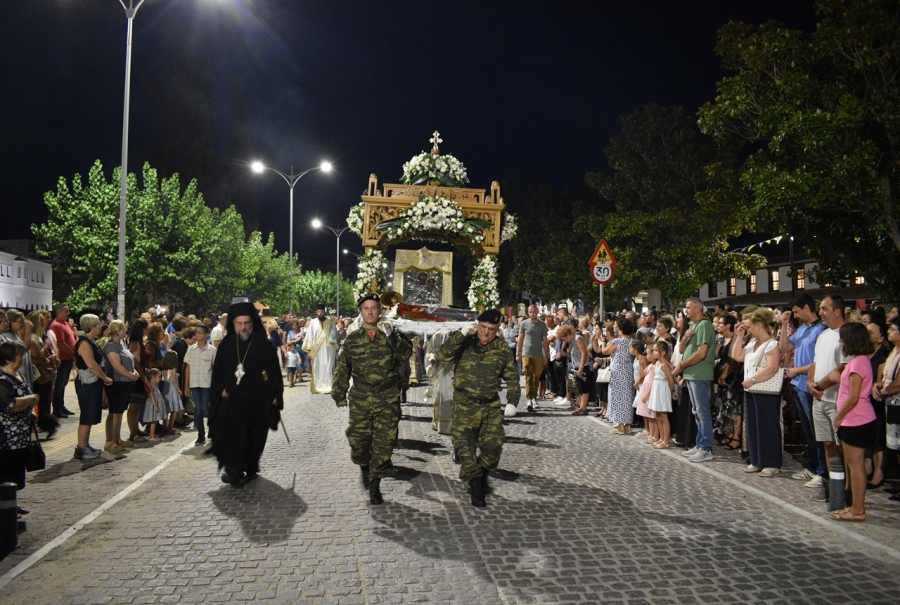 Λιτανεία της Ιεράς Εικόνας της Υπεραγίας Θεοτόκου στην Κομοτηνή
