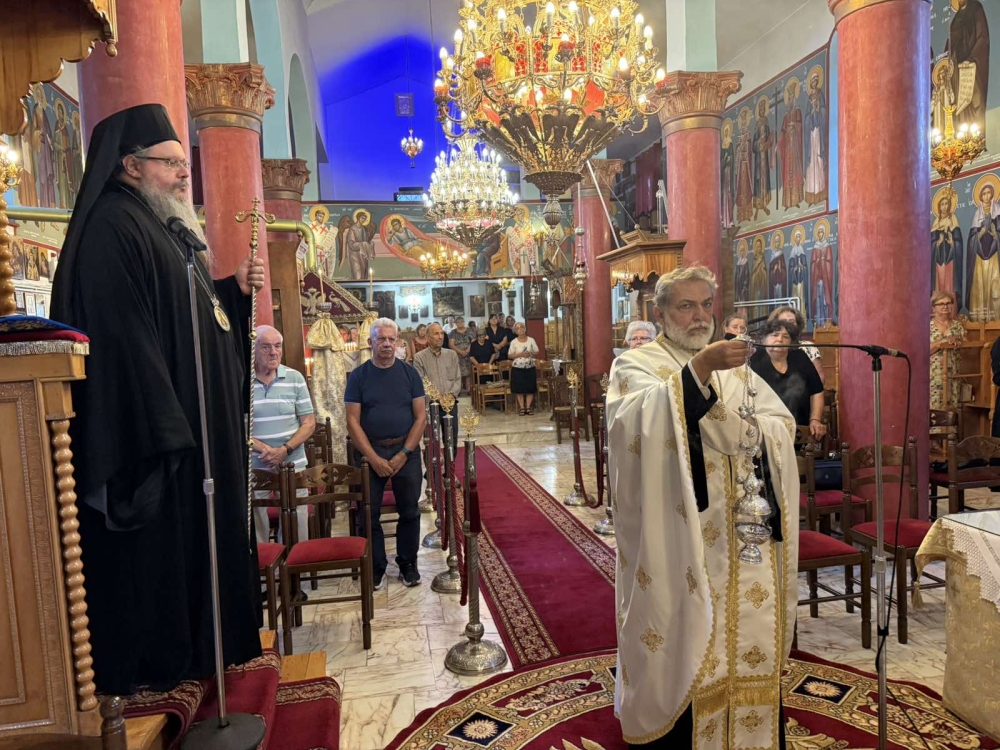 Η Παράκληση προς την Υπεραγία Θεοτόκο στην Αιγάνη