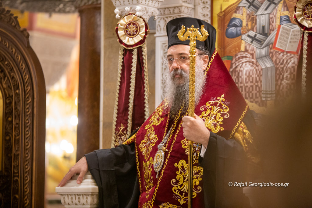 Πατρών Χρυσόστομος: «Τούτη την ώρα της οδύνης, υπό την σκέπην Σου καταφεύγομεν Γηροκομήτισσα»