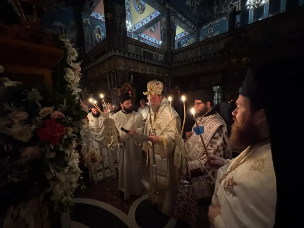 Προεόρτιος Αγρυπνία για την εορτή της Κοιμήσεως της Θεοτόκου στην Καλογραίζα