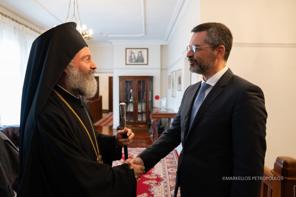 Ο Αρχιεπίσκοπος Αυστραλίας καλωσόρισε τον νέο Γενικό Πρόξενο της Ελλάδος στο Σύδνεϋ