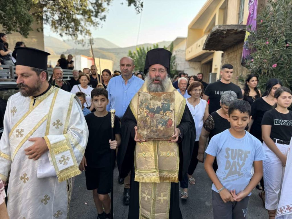 Θεομητορικοί βηματισμοί στην Κάλυβο Μυλοποτάμου