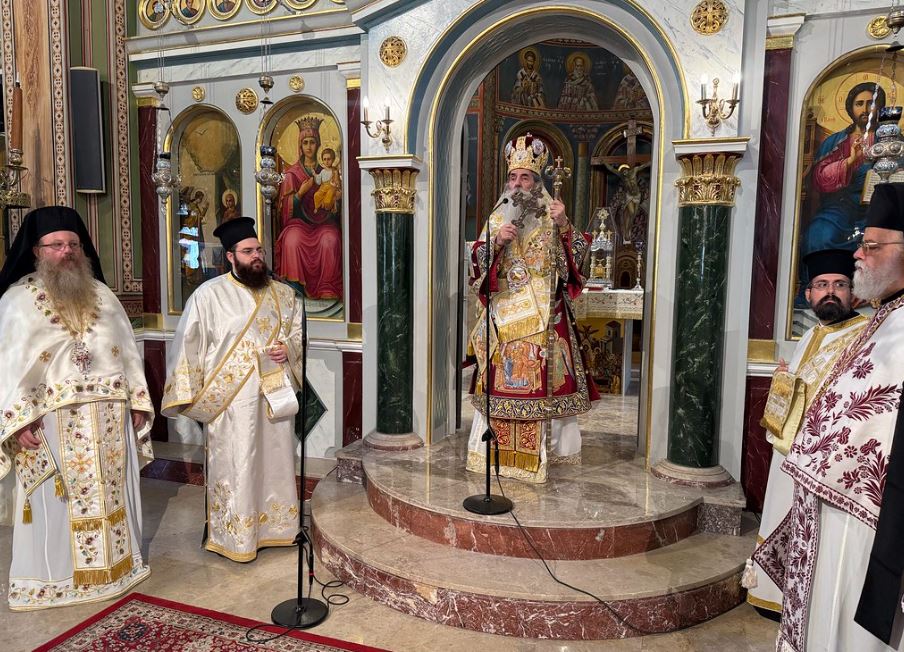 Η Θεομητορική εορτή της Κοιμήσεως της Θεοτόκου στην Ι.Μ. Πειραιώς