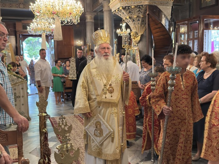 Θηβών Γεώργιος: Από το μνήμα της Παναγίας μας πηγάζουν θείες δωρεές