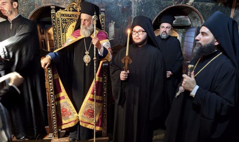 Μοναχική κουρά στην Ιερά Μονή Παναγίας Πελεκητής