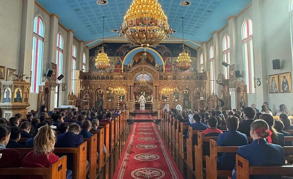 Θεία Λειτουργία για τους μαθητές του Κολλεγίου «Άγιος Γεώργιος» στην Αδελαΐδα