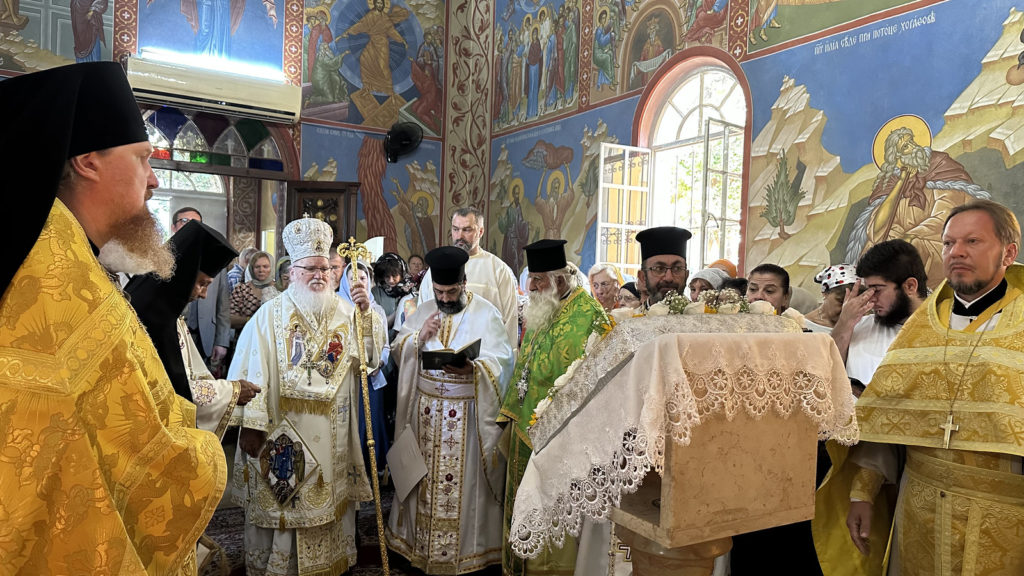 Иерарх Иерусалимской Церкви возглавил Литургию в день престольного праздника подворья Русской духовной миссии в Хайфе