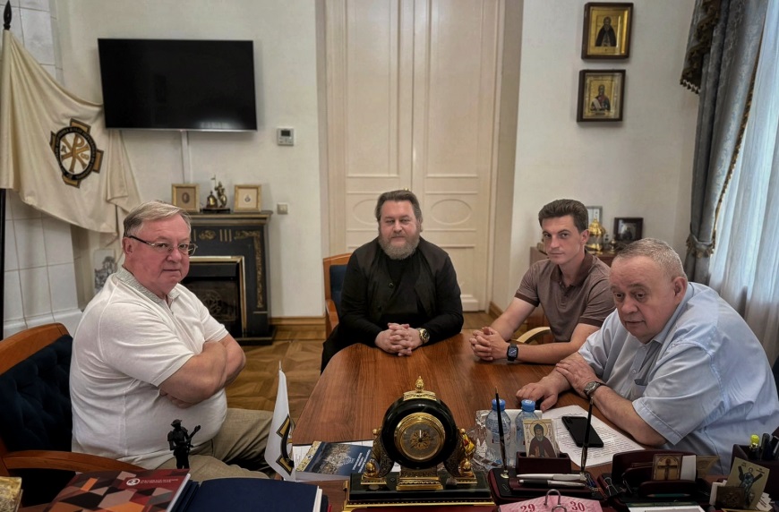 Представитель Русской духовной миссии и председатель ИППО обсудили перспективы развития Сергиевского подворья