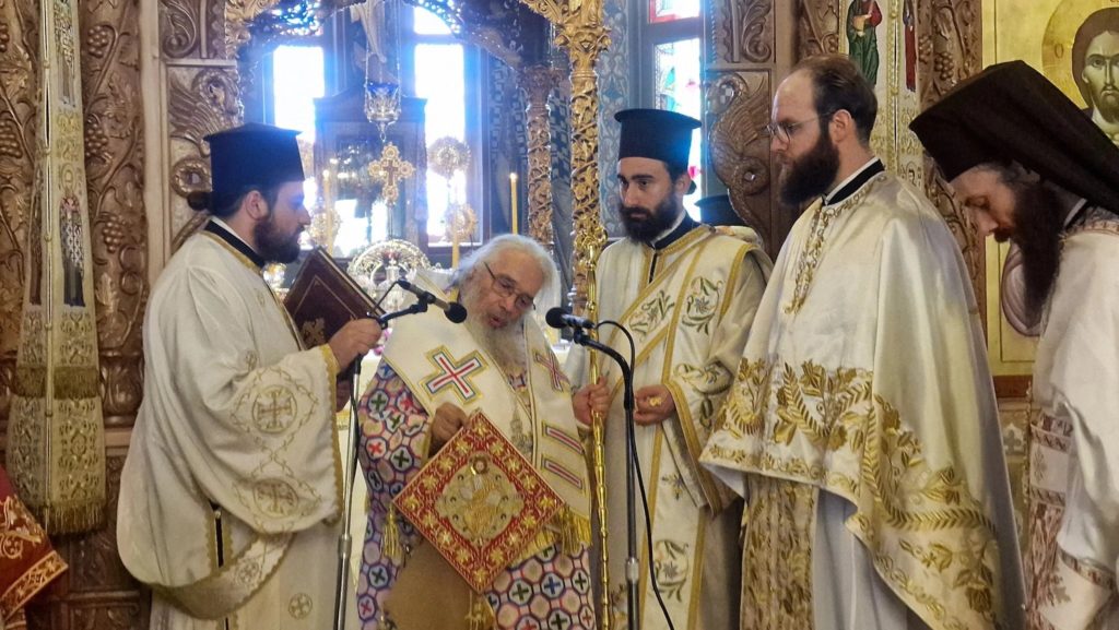 Χειροτονία Πρεσβυτέρου στην πανήγυρη Αγίου Στεφάνου Σκύδρας