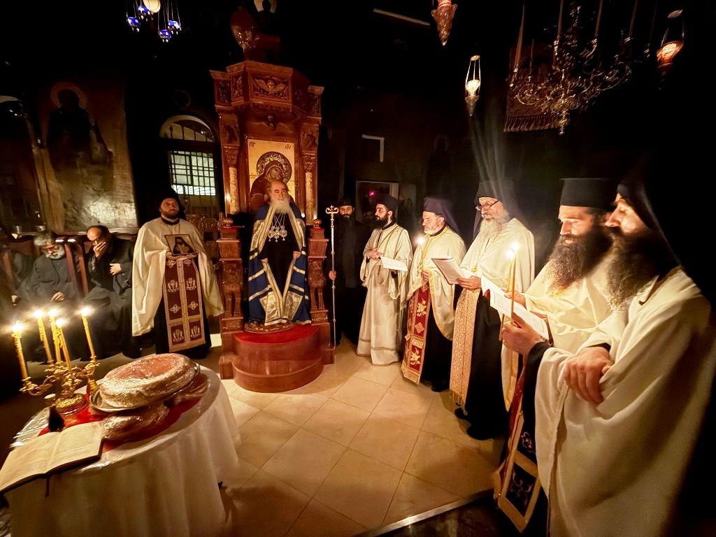 Η εορτή του Αγίου Ιωάννου του Νέου Χοζεβίτου στο Πατριαρχείο Ιεροσολύμων