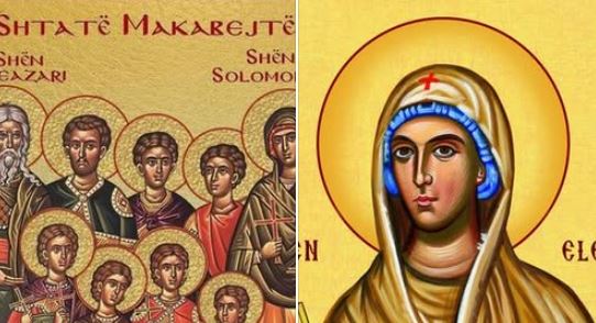 Dalja e Kryqit. 7 Makabejtë, Solomona dhe Eleazari. Oshënare dëshmore Elesa