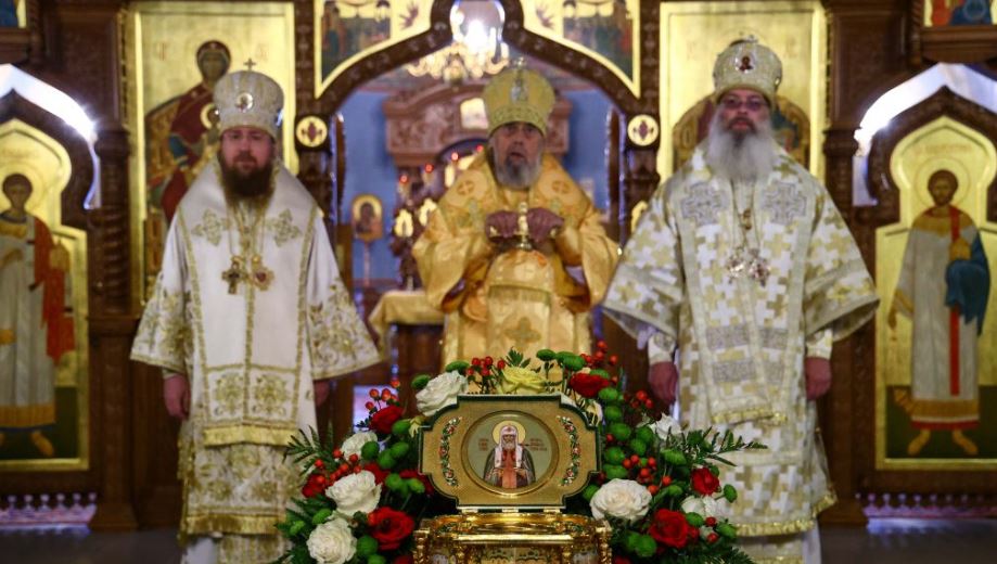 Состоялось принесение ковчега с мощами святителя Тихона в Тульскую епархию