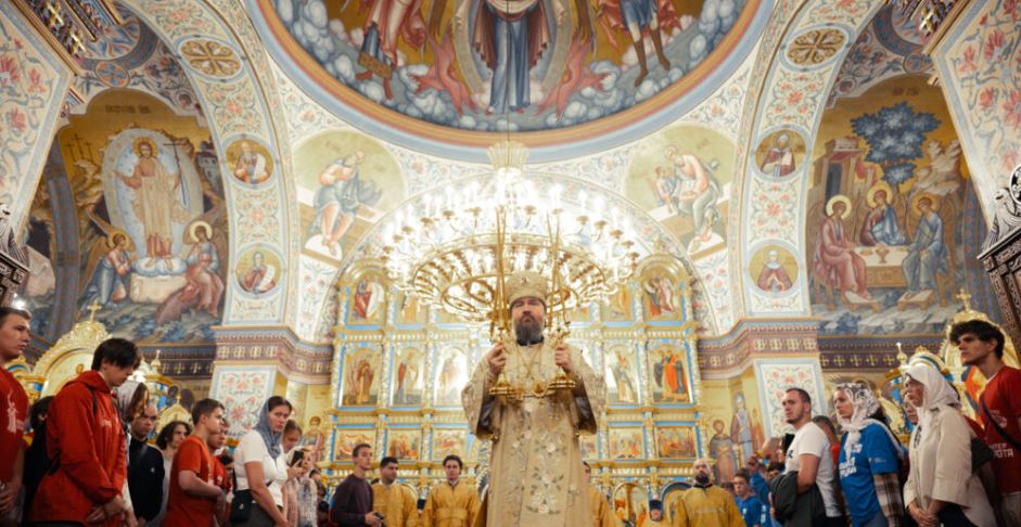 Управляющий делами Московской Патриархии на Аланском подворье в Москве совершил Литургию, приуроченную к 135-й годовщине со дня смерти епископа Иосифа (Чепиговского)