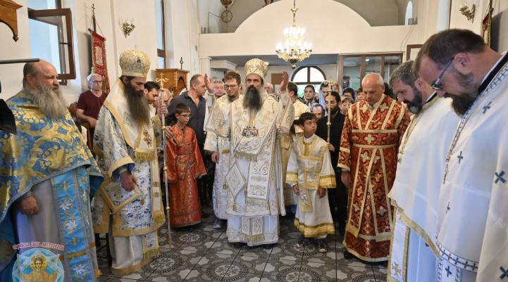 В храм „Успение Богородично“ в столичния кв. „Малашевци“ бе отслужена патриаршеска литургия