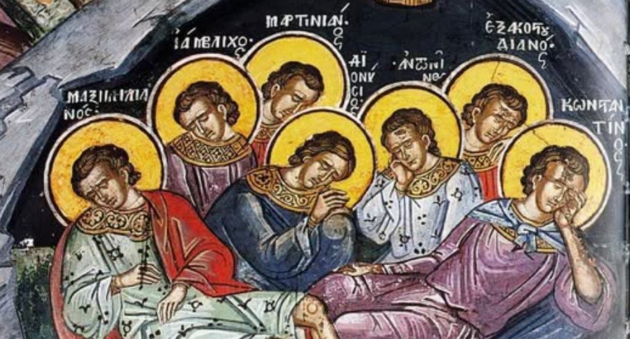 7 Djemtë e Efesit. Transferimi i lipsanit të Oshënares Evdhokia. 9000 dëshmorët në Persi