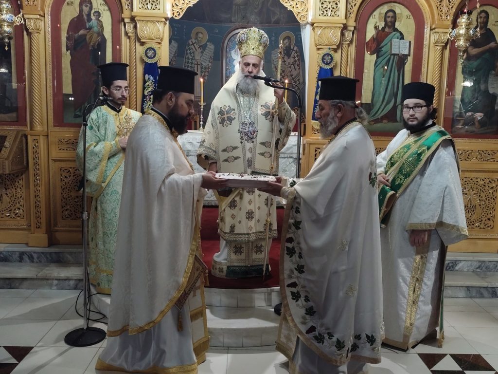 Αγρυπνία προς τιμήν της Μυρτιδιώτισσας στον Ι.Ν. Αγίας Παρασκευής Καρδίτσης