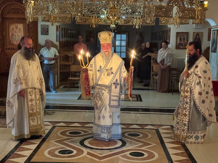 Η εορτή του Γενεσίου της Θεοτόκου στην Ιερά Μονή Αγίου Παντελεήμονος Χρυσοκάστρου