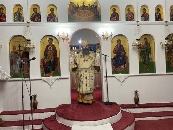 Κόρινθος: Θεία Λειτουργία στον Ι.Ν. Αγ. Κωνσταντίνου και Ελένης και πανηγυρικός Εσπερινός Οσίου Κυριακού