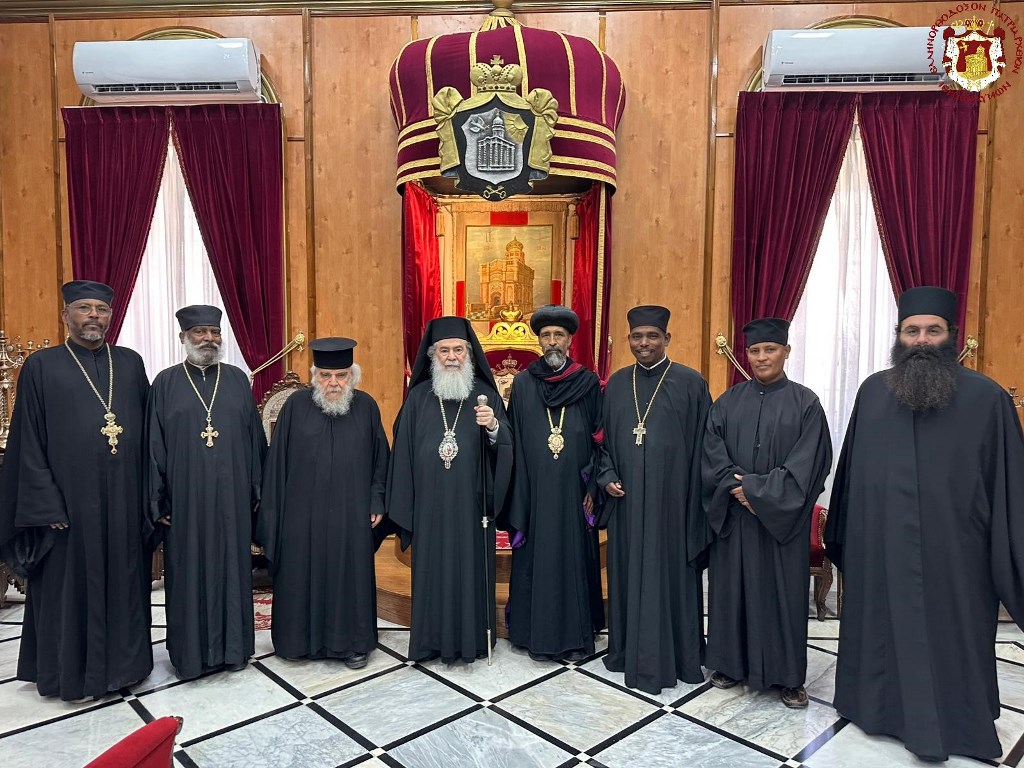 Στον Πατριάρχη Ιεροσολύμων ο νέος Αρχιεπίσκοπος της Αιθιοπικής Εκκλησίας